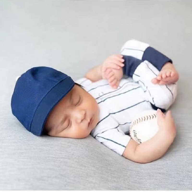 Baby Clothing Kit - Newborn Photography Props Baby Outfits Jumpsuit