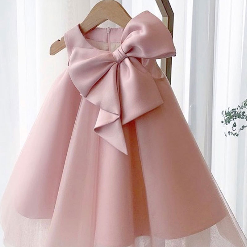 Baby Xl - Summer Big Bow Baby Girl Dress