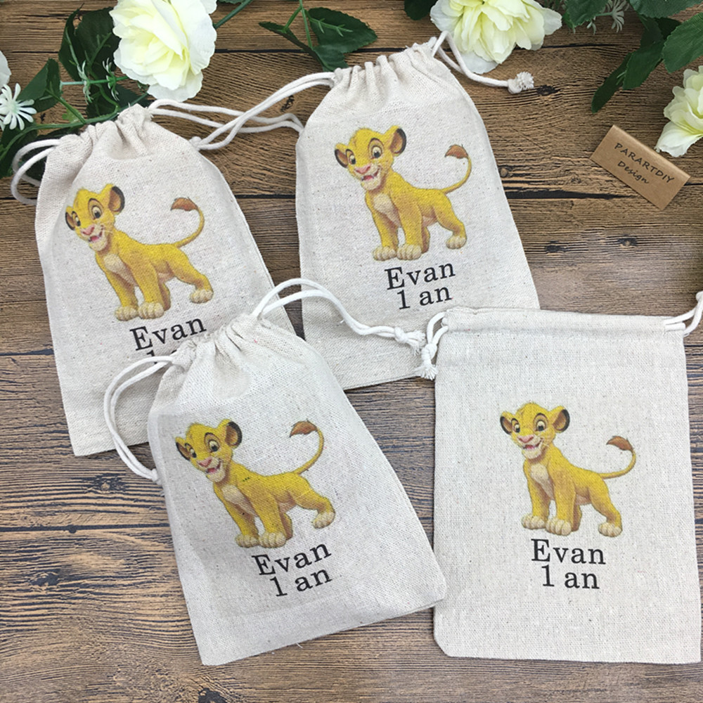 Baby Clothing Gifts - 20pcs personalize any cartoon lion Birthday
