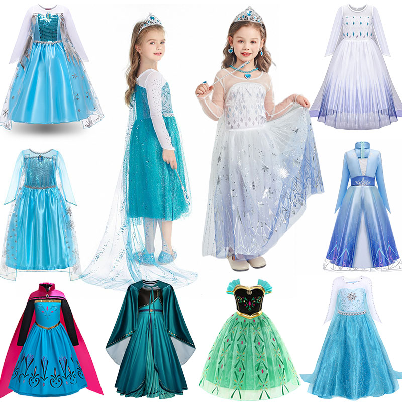 Little Girls Snow Queen Elsa P - Baby Clothing Sizes ulasan dan harga