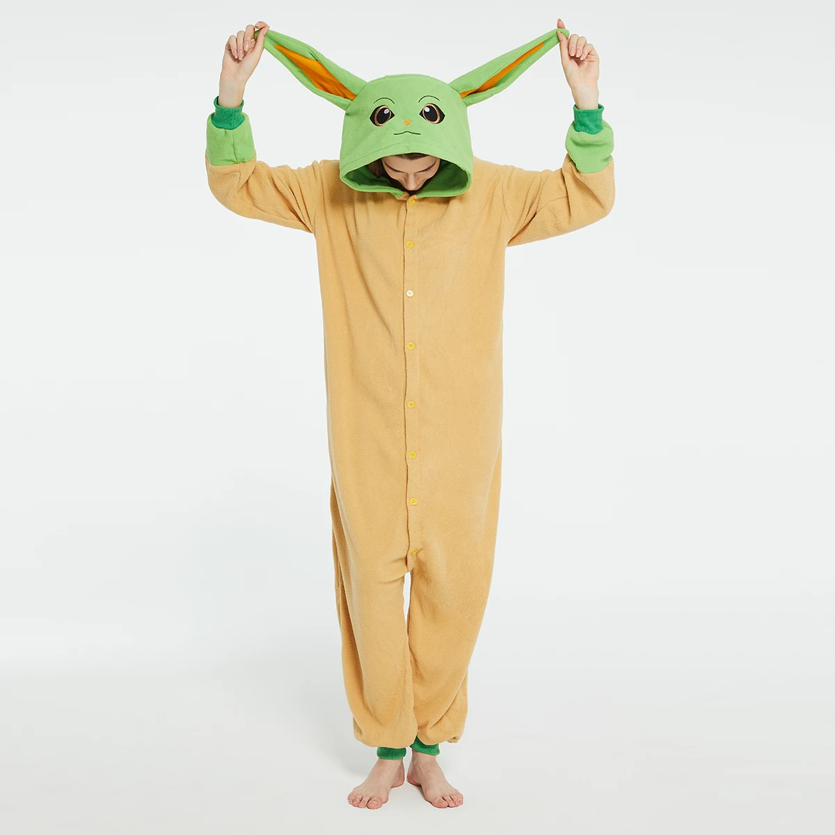 Adults Yoda Baby Grogu Onesies - Baby Clothing ulasan dan harga