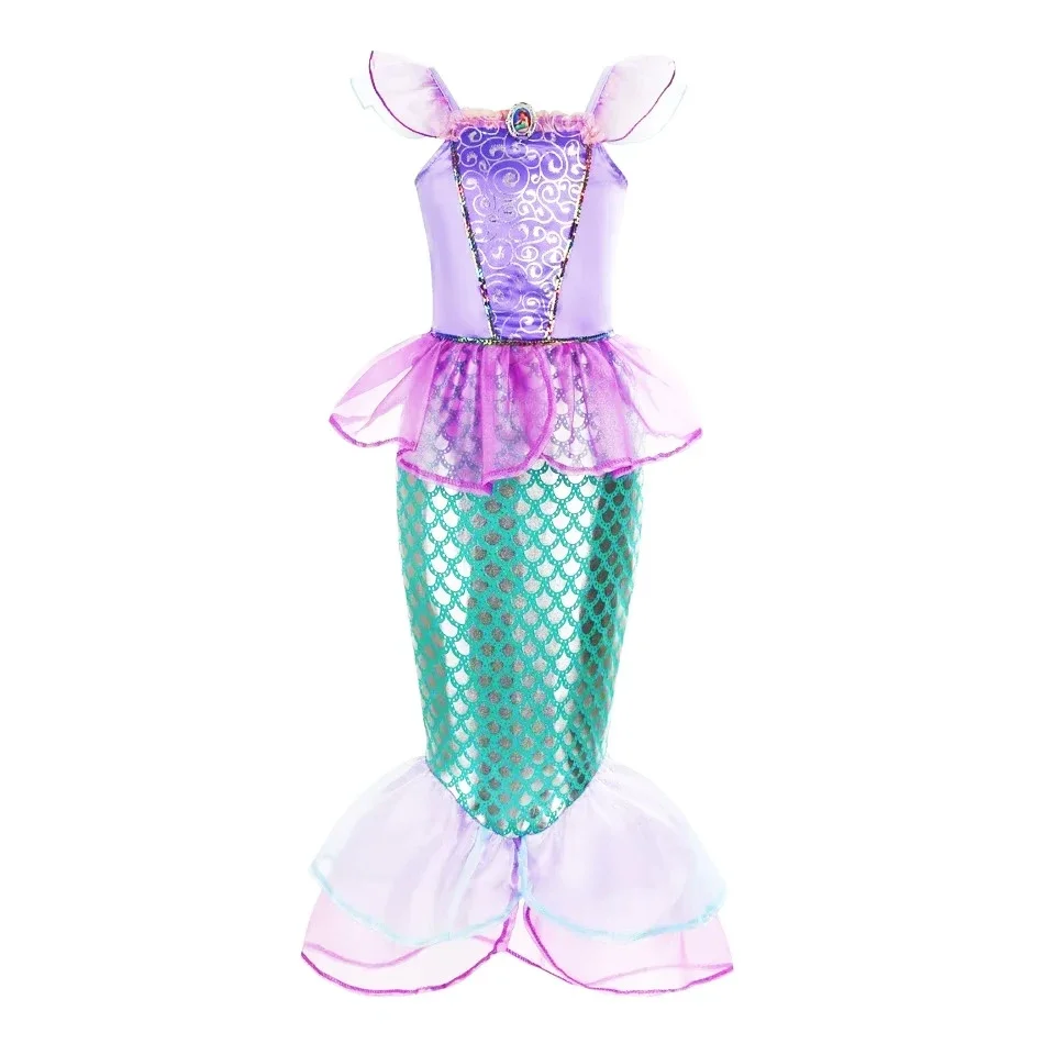 Mermaid Dress Girls Kids Cospl - Baby Clothing Sizes ulasan dan harga