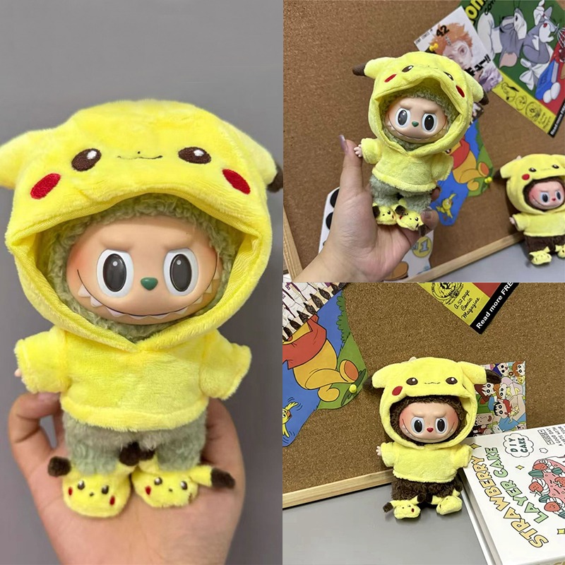 15 17cm For Labubu Doll Cartoo - Baby Clothing Kit ulasan dan harga