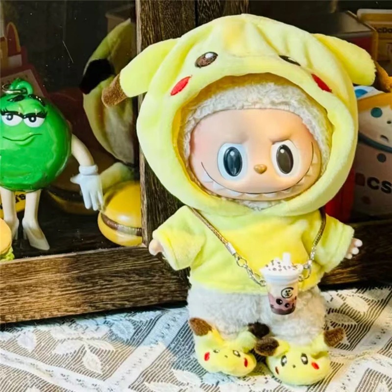 15 17cm For Labubu Doll Cartoo - Baby Clothing Kit ulasan dan harga