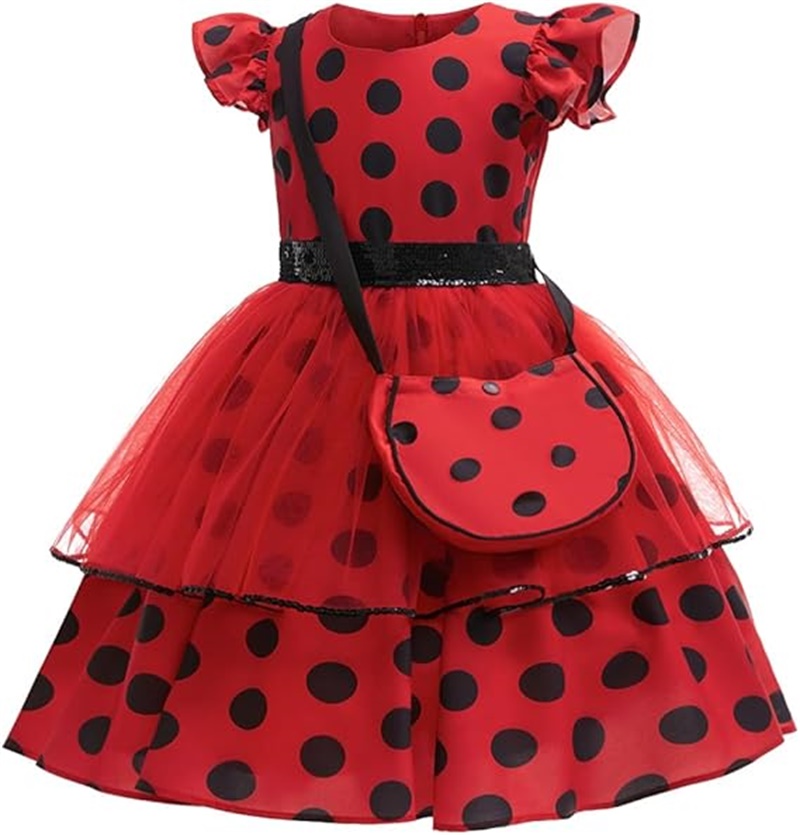 Girls Cosplay Costume Polka Do - Baby Clothing Sizes ulasan dan harga