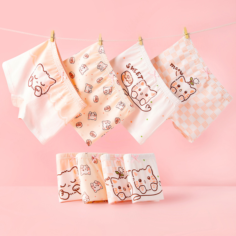 4pcs Cotton Girls Soft Panties - Baby Xl ulasan dan harga