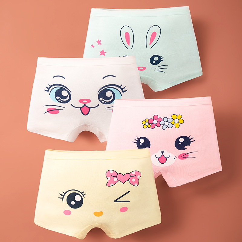4pcs Cotton Girls Soft Panties - Baby Xl ulasan dan harga