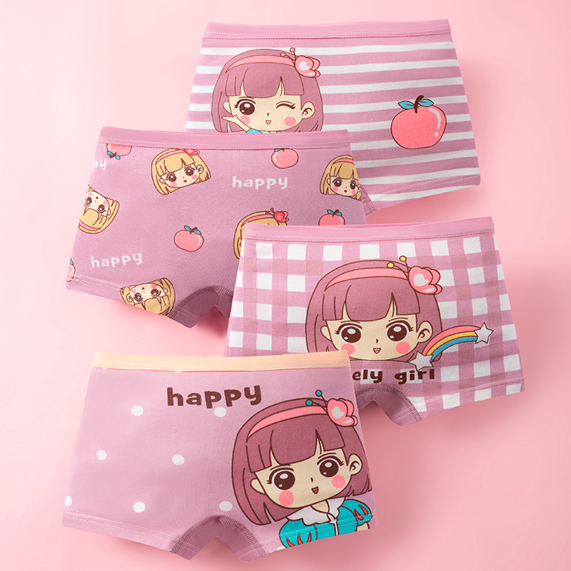 4pcs Cotton Girls Soft Panties - Baby Xl ulasan dan harga