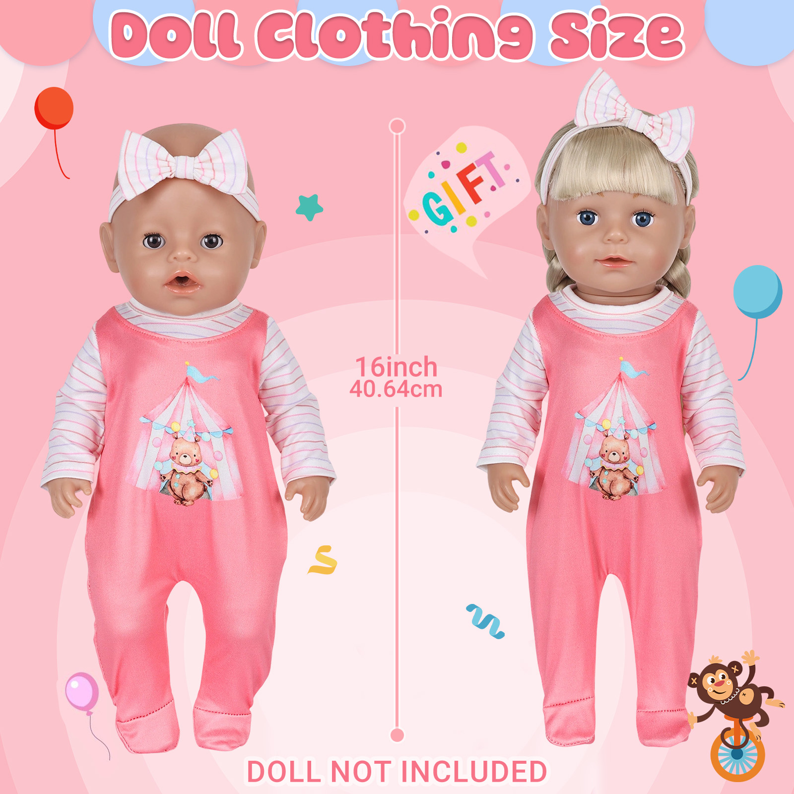 Doll Clothes for 16-18inch 40- - Baby Clothing Gifts ulasan dan harga