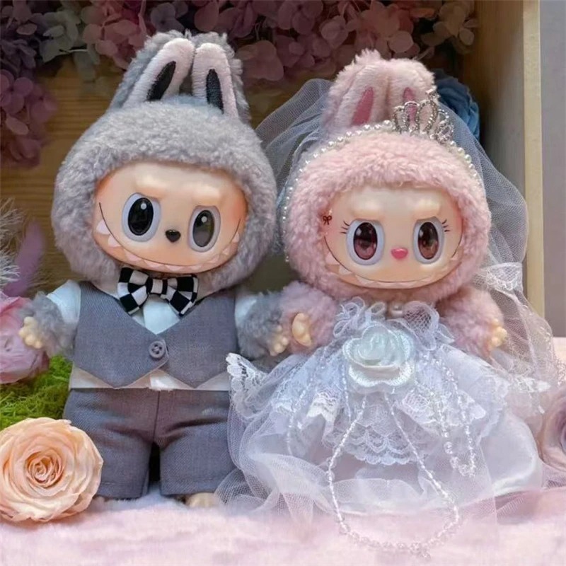 15 17cm For Labubu Doll Weddin - Baby Clothing Kit ulasan dan harga