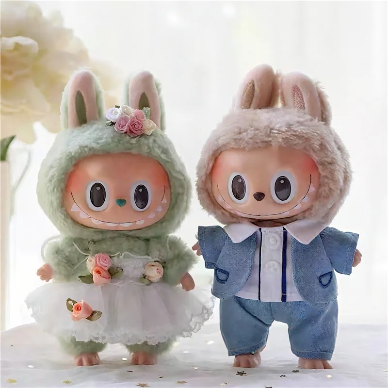 15 17cm For Labubu Doll Weddin - Baby Clothing Kit ulasan dan harga