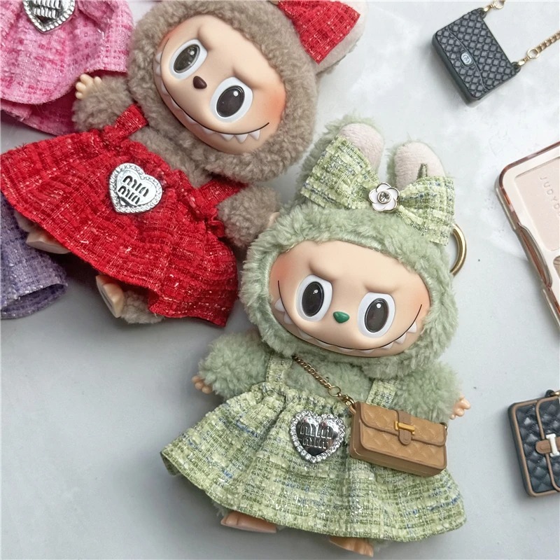 15 17cm For Labubu Doll Adorab - Baby Clothing ulasan dan harga