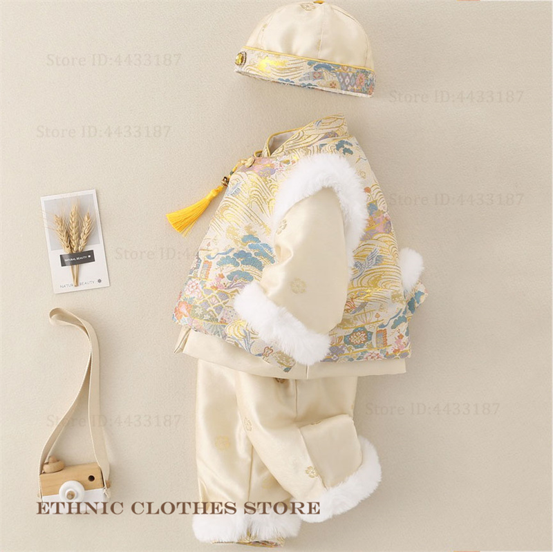Boys Baby Hundred Days Tang Su - Baby Clothing Winter ulasan dan harga
