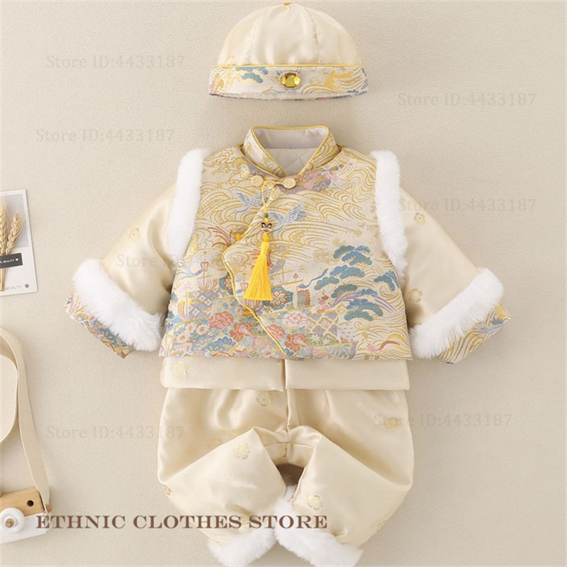 Boys Baby Hundred Days Tang Su - Baby Clothing Winter ulasan dan harga