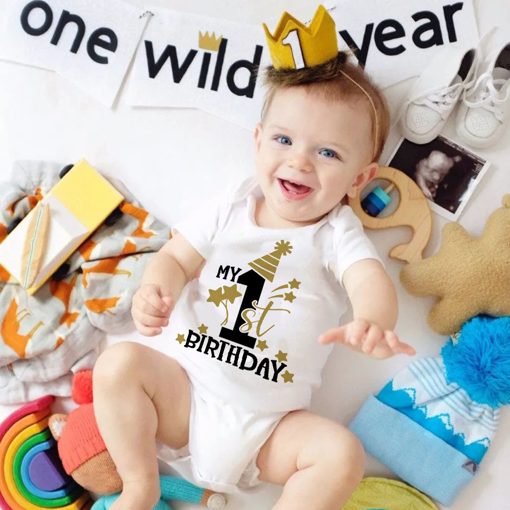 My 1st Birthday Newborn Romper - Baby Clothing Outlet ulasan dan harga