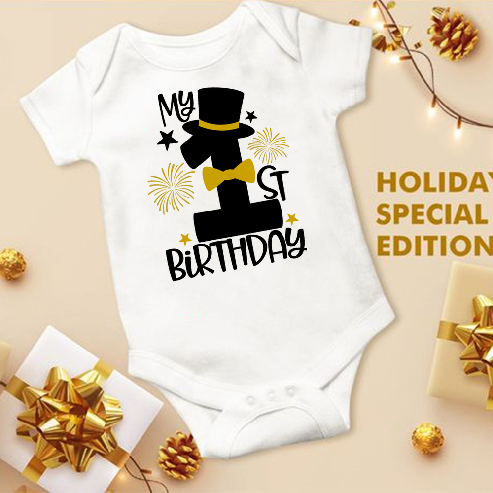 My 1st Birthday Newborn Romper - Baby Clothing Outlet ulasan dan harga