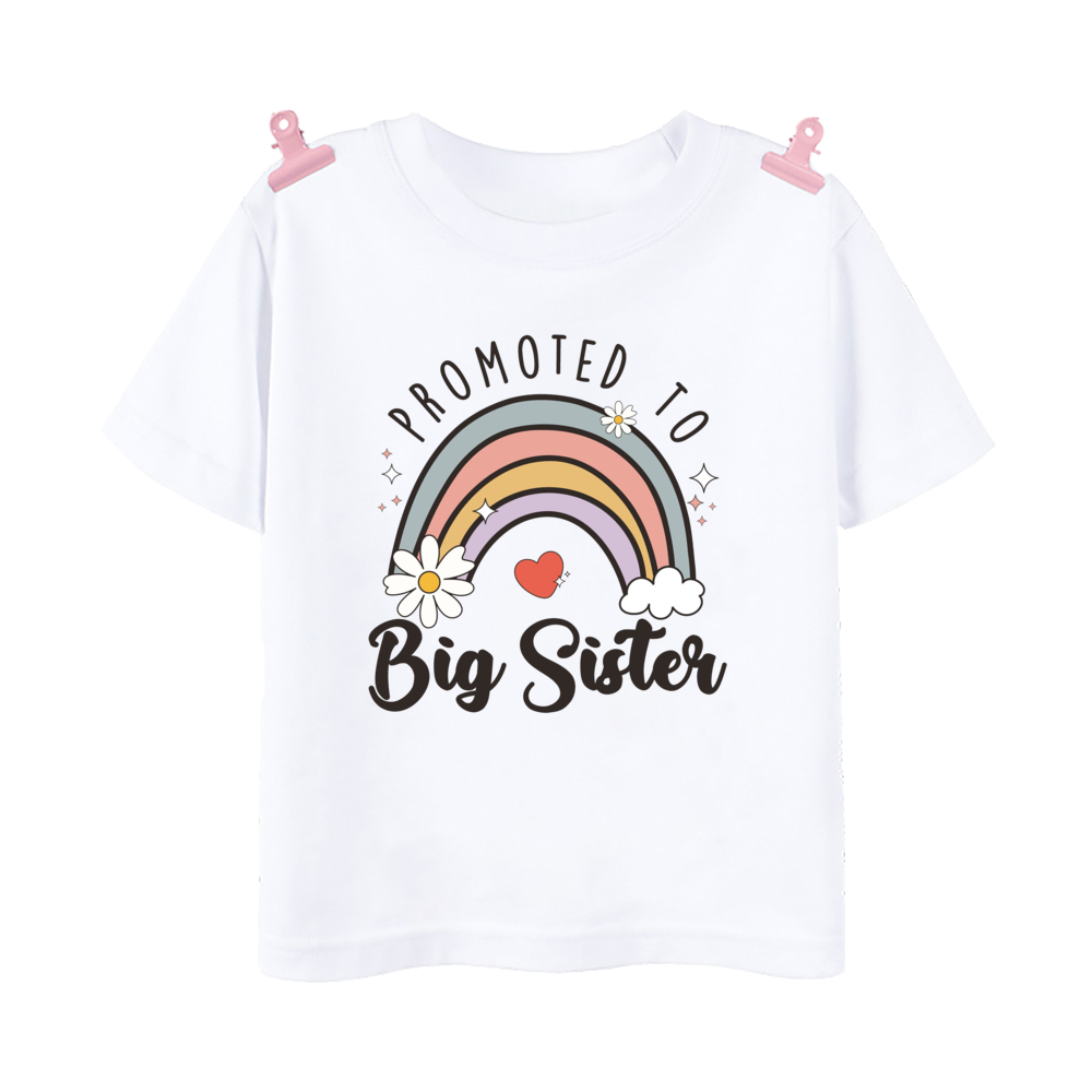 Promoted To Big Sister Printed - Baby Clothing Sale ulasan dan harga