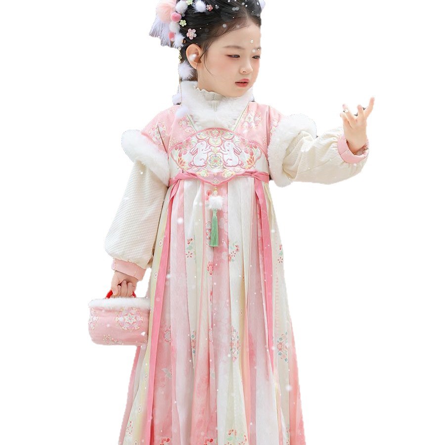 2025 Girls Fairy Hanfu Childre - Baby Clothing Winter ulasan dan harga