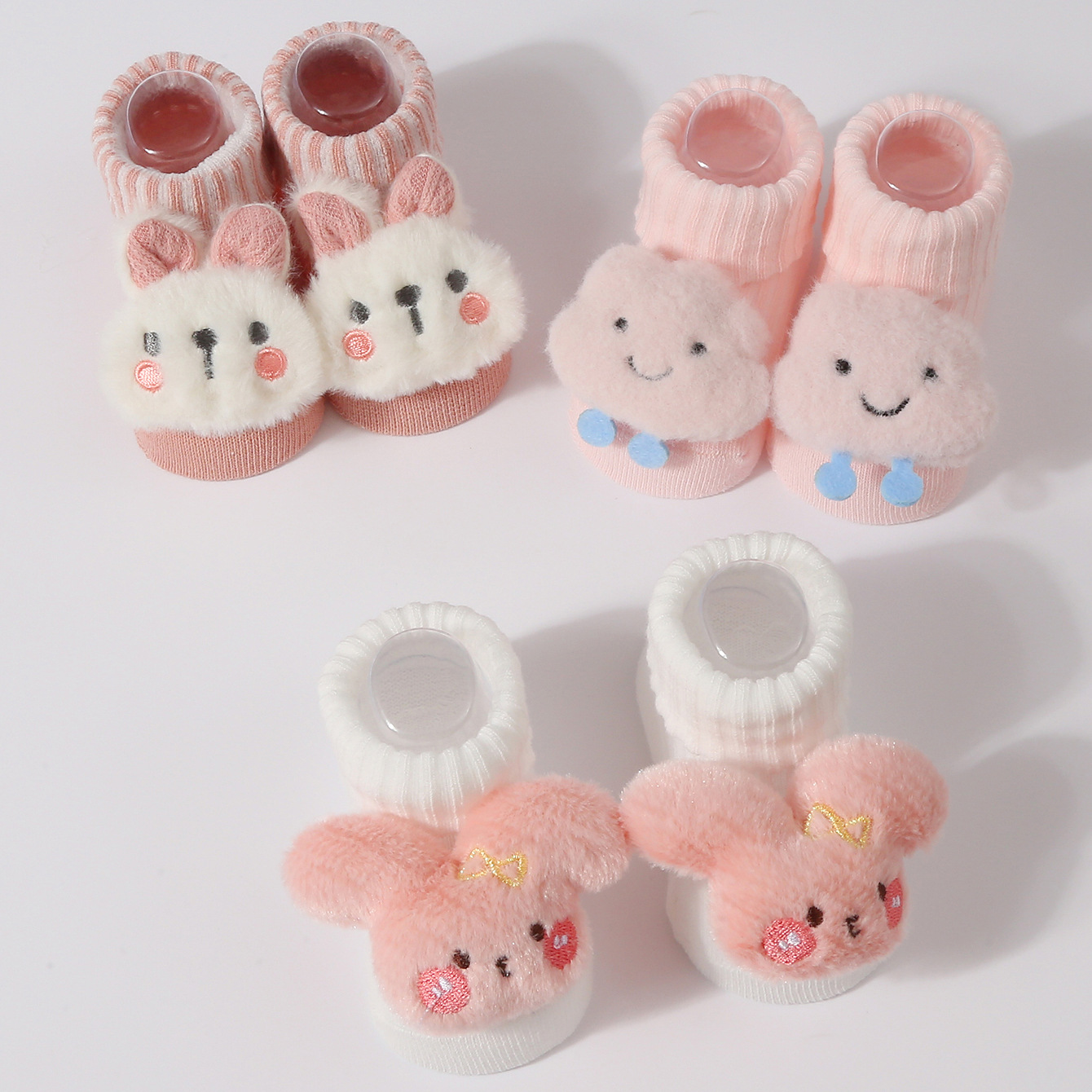 3Pairs/set Baby Socks Girls Bo - Baby Clothing Outlet ulasan dan harga