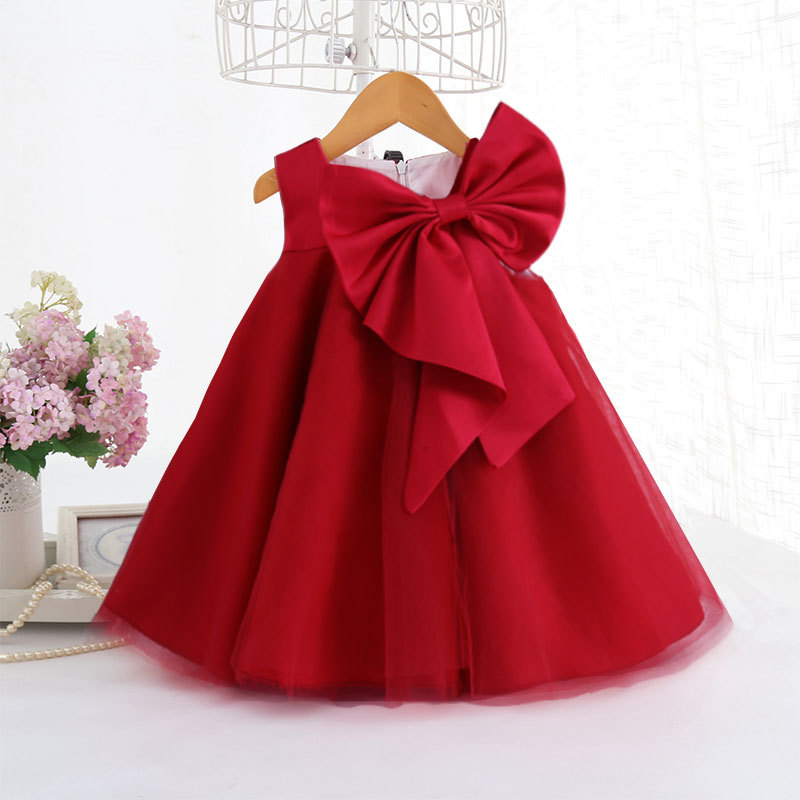 Summer Big Bow Baby Girl Dress - Baby Xl ulasan dan harga