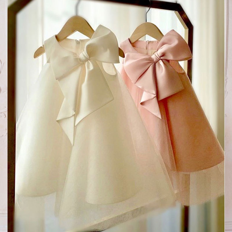 Summer Big Bow Baby Girl Dress - Baby Xl ulasan dan harga