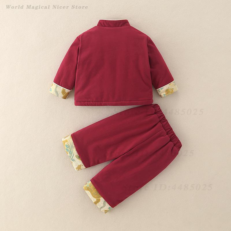 Autumn Winter Thick Tang Suit  - Baby Clothing Winter ulasan dan harga