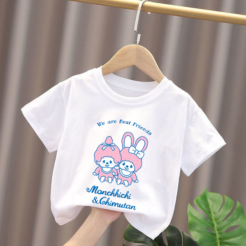 Monchhichi Kids T-shirts Anime - Baby Clothing ulasan dan harga