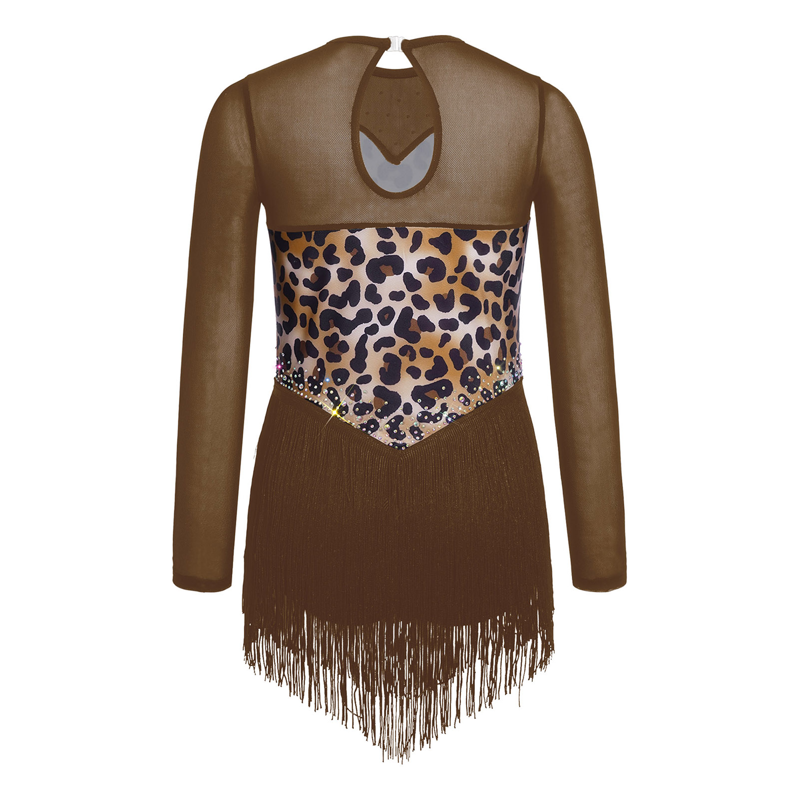 Girls Leopard Sheer Mesh Rhine - Baby Clothing Sizes ulasan dan harga