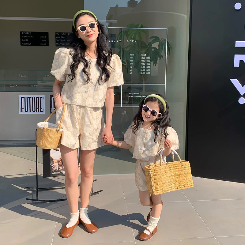Mom and Daughter Equal Sets Cl - Baby Clothing For Summer ulasan dan harga