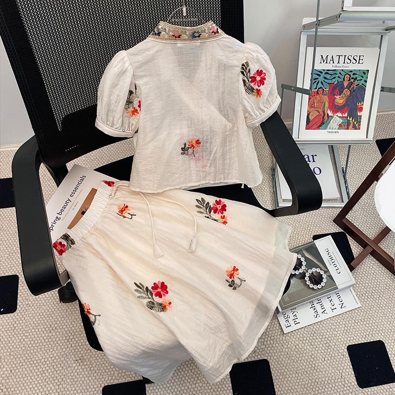 2024 Summer Girls Set Short Sk - Baby Clothing Bundles ulasan dan harga