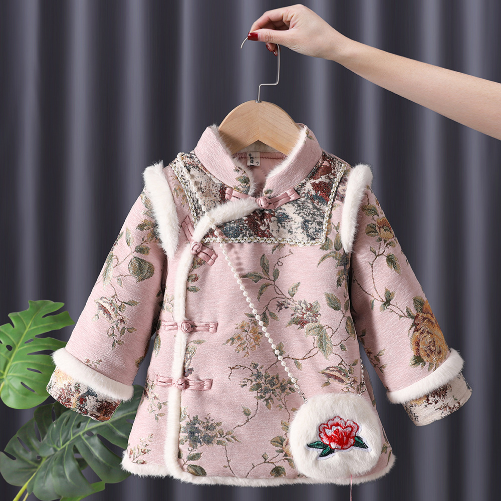 Winter Baby Girls Hanfu Kids P - Baby Clothing Winter ulasan dan harga