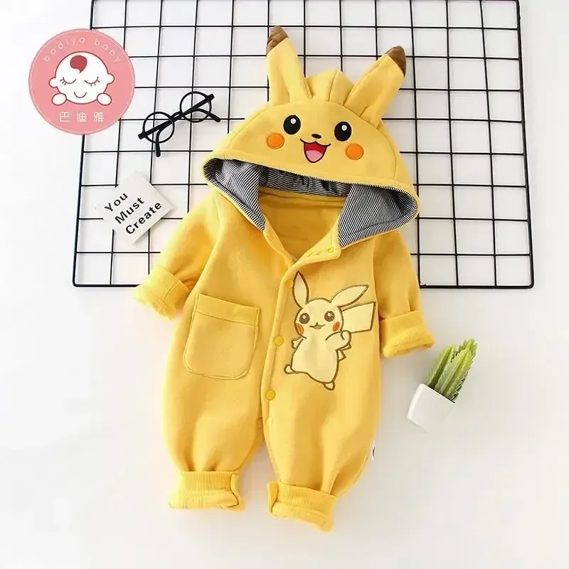 Cartoon Pocket Monsters Baby P - Baby Clothing Winter ulasan dan harga