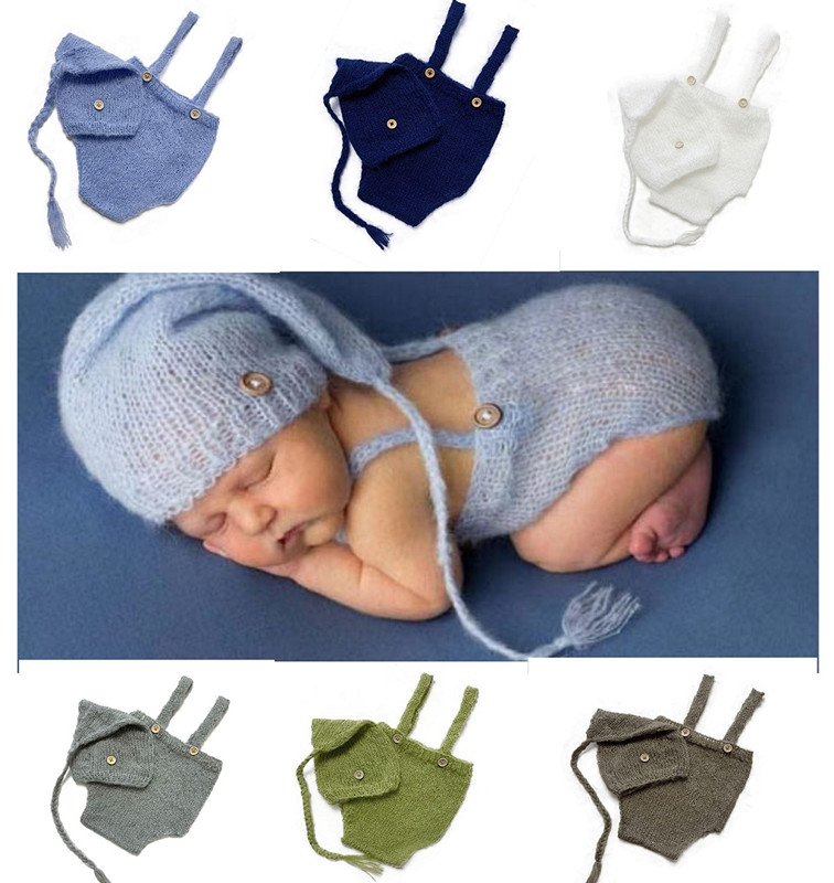 2pcs/set  Crochet Newborn Outf - Baby Clothing Winter ulasan dan harga