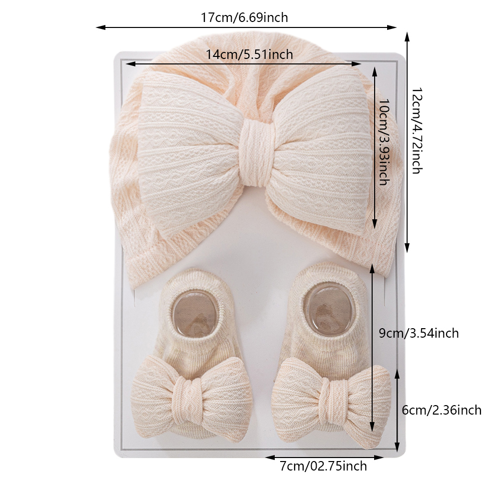 3Pcs/Set Baby Hats Socks Set B - Baby Xl ulasan dan harga