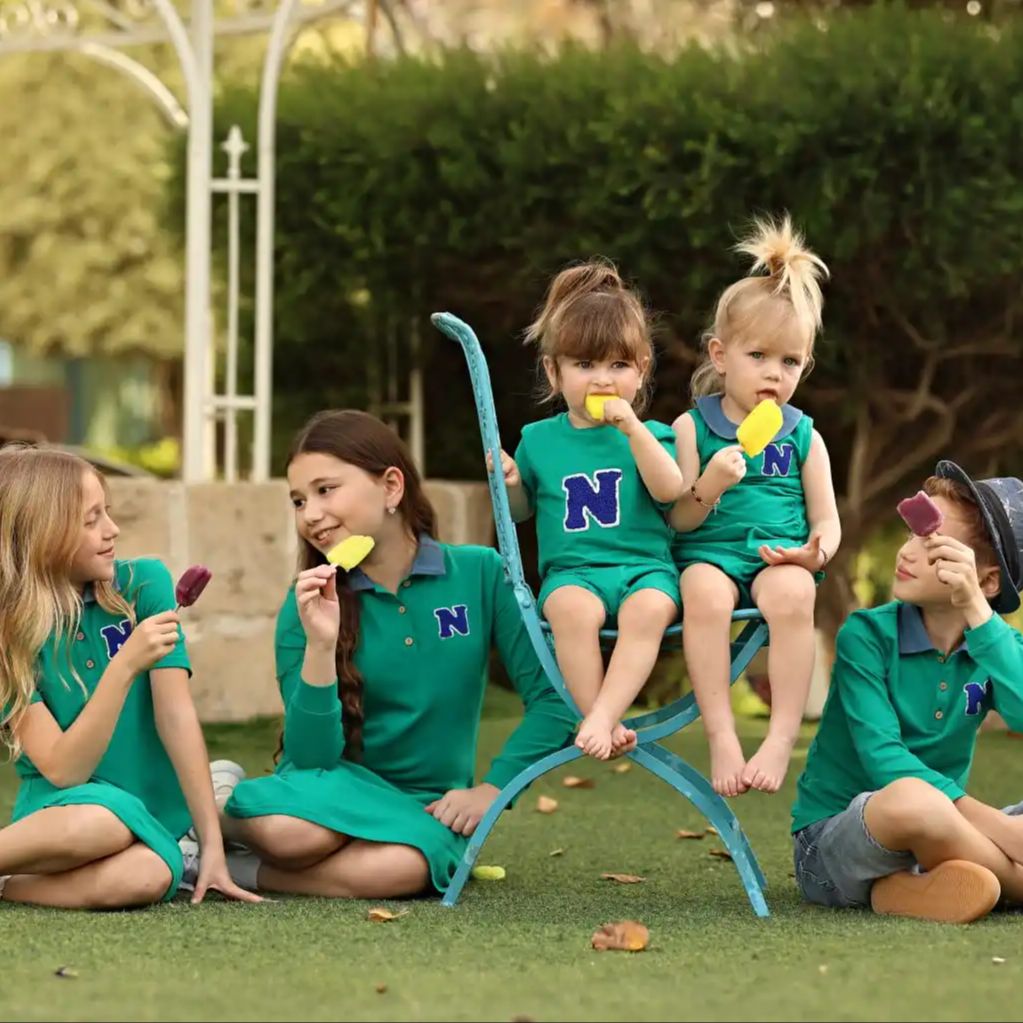 2026 Mali's SS Green Polo Coll - Baby Clothing For Summer ulasan dan harga