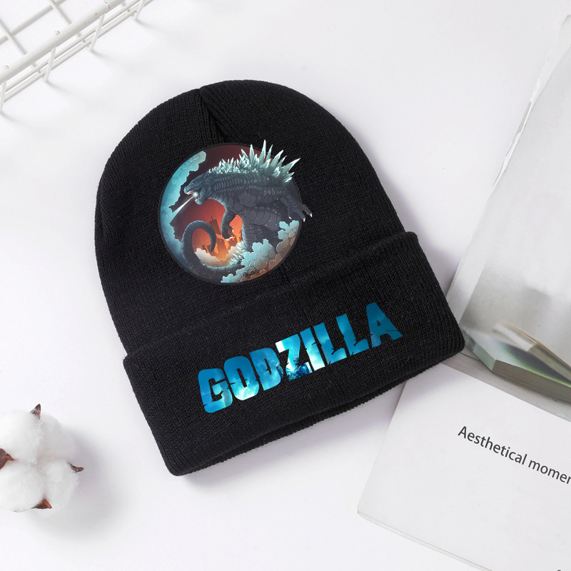 Godzilla Knitted Hat Winter Sp - Baby Clothing Winter ulasan dan harga