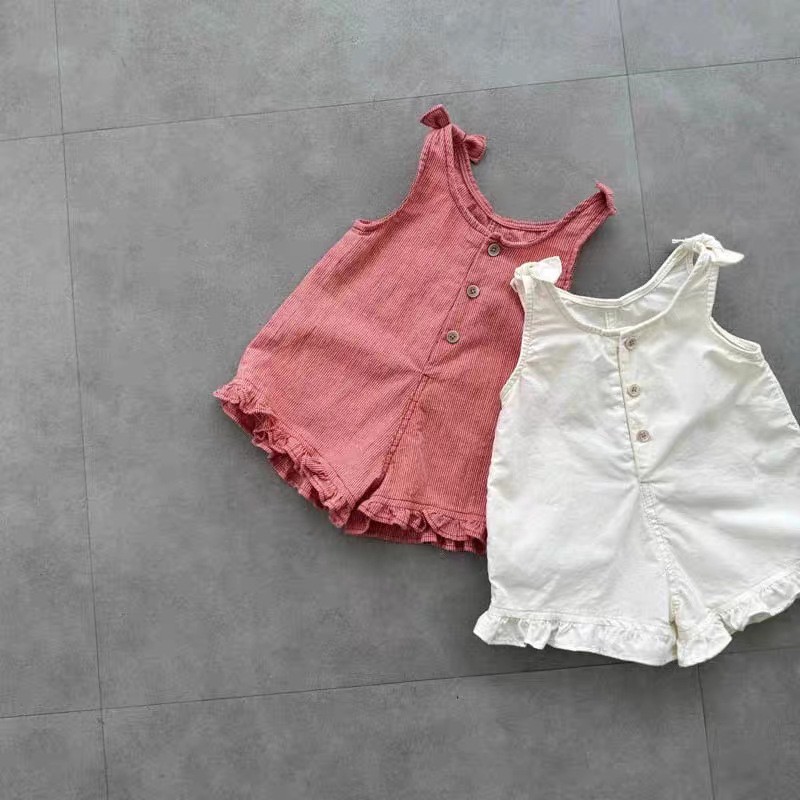 HY2831 Girls Summer Romper wit - Baby Clothing For Summer ulasan dan harga